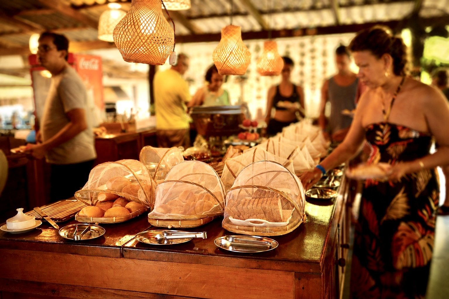 Café da manhã da pousada